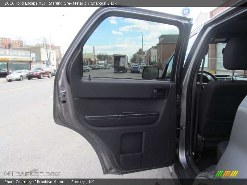 Sterling Grey Metallic / Charcoal Black 2010 Ford Escape XLT