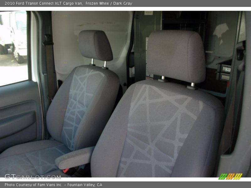 Frozen White / Dark Gray 2010 Ford Transit Connect XLT Cargo Van