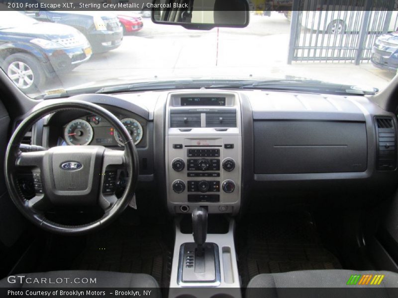 Sterling Grey Metallic / Charcoal Black 2010 Ford Escape XLT