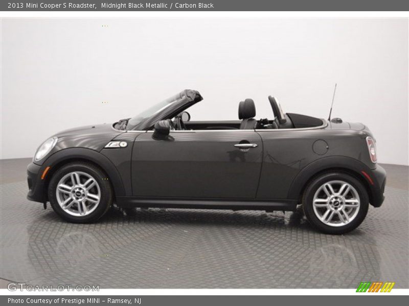 Midnight Black Metallic / Carbon Black 2013 Mini Cooper S Roadster