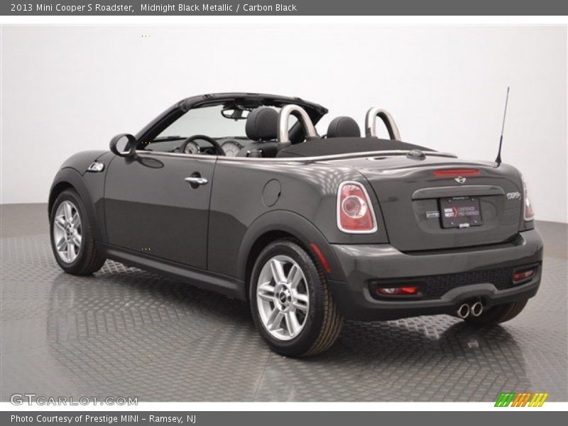 Midnight Black Metallic / Carbon Black 2013 Mini Cooper S Roadster