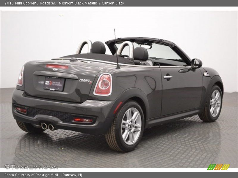 Midnight Black Metallic / Carbon Black 2013 Mini Cooper S Roadster