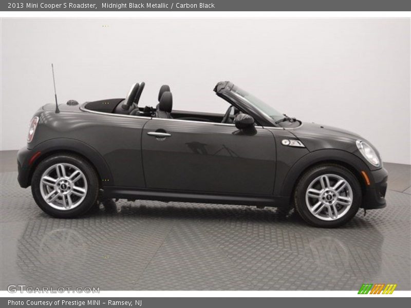 Midnight Black Metallic / Carbon Black 2013 Mini Cooper S Roadster