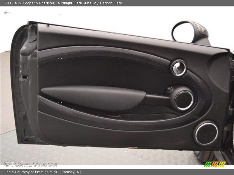 Midnight Black Metallic / Carbon Black 2013 Mini Cooper S Roadster