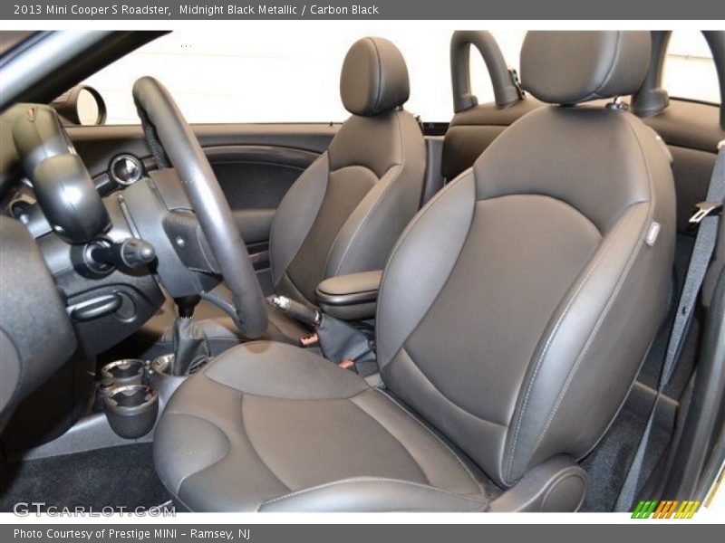Midnight Black Metallic / Carbon Black 2013 Mini Cooper S Roadster
