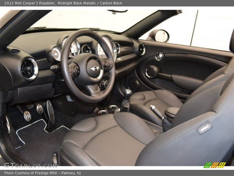 Midnight Black Metallic / Carbon Black 2013 Mini Cooper S Roadster