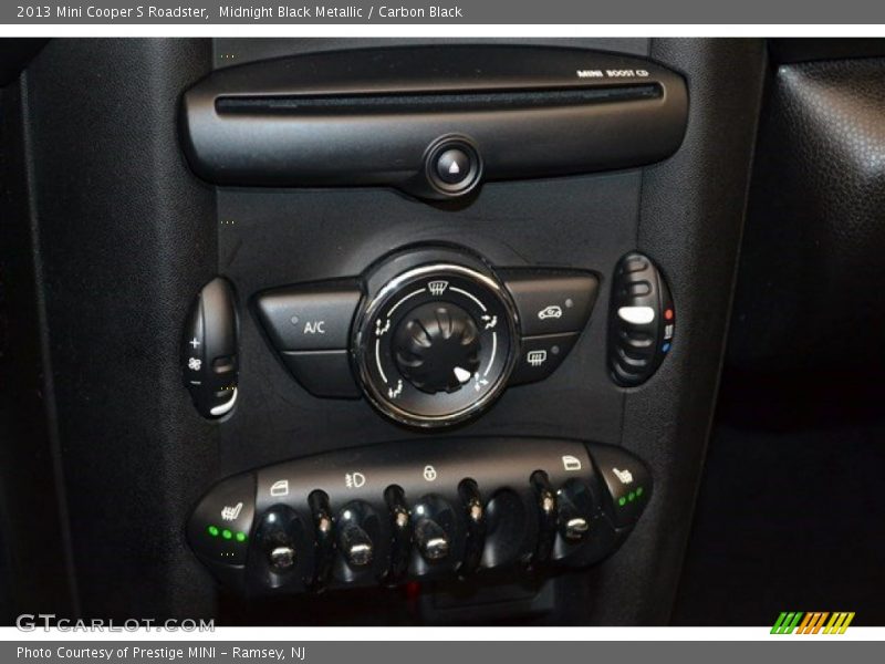 Midnight Black Metallic / Carbon Black 2013 Mini Cooper S Roadster