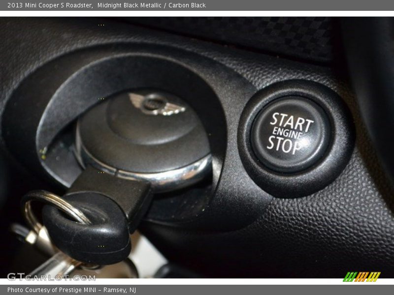 Midnight Black Metallic / Carbon Black 2013 Mini Cooper S Roadster
