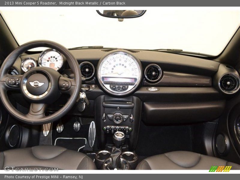Midnight Black Metallic / Carbon Black 2013 Mini Cooper S Roadster
