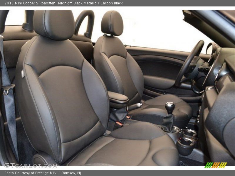 Midnight Black Metallic / Carbon Black 2013 Mini Cooper S Roadster