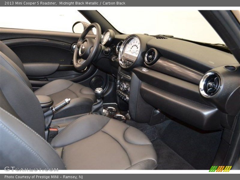 Midnight Black Metallic / Carbon Black 2013 Mini Cooper S Roadster