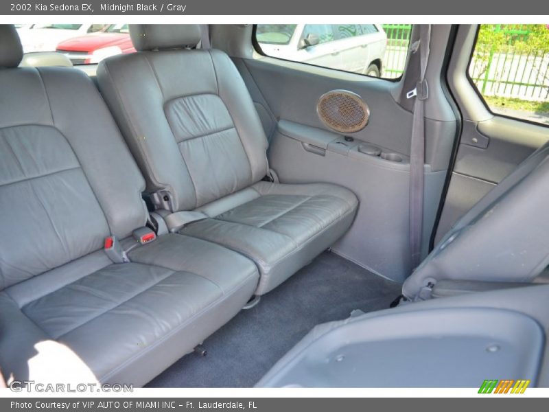 Midnight Black / Gray 2002 Kia Sedona EX