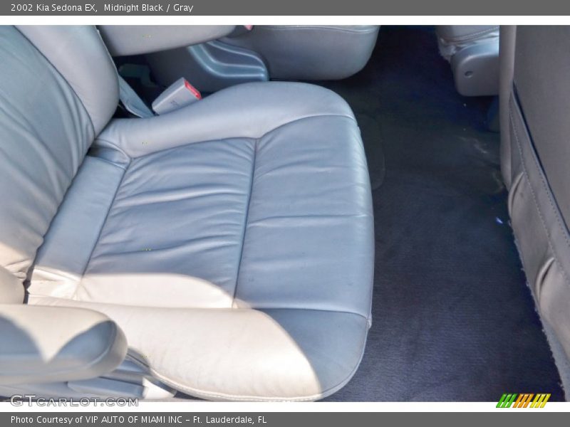 Midnight Black / Gray 2002 Kia Sedona EX