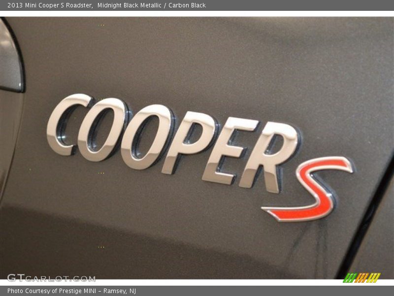 Midnight Black Metallic / Carbon Black 2013 Mini Cooper S Roadster