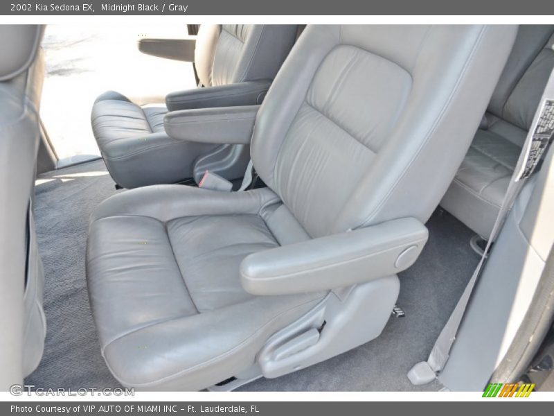 Midnight Black / Gray 2002 Kia Sedona EX