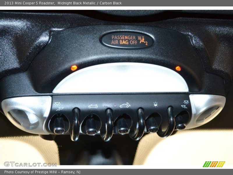 Midnight Black Metallic / Carbon Black 2013 Mini Cooper S Roadster