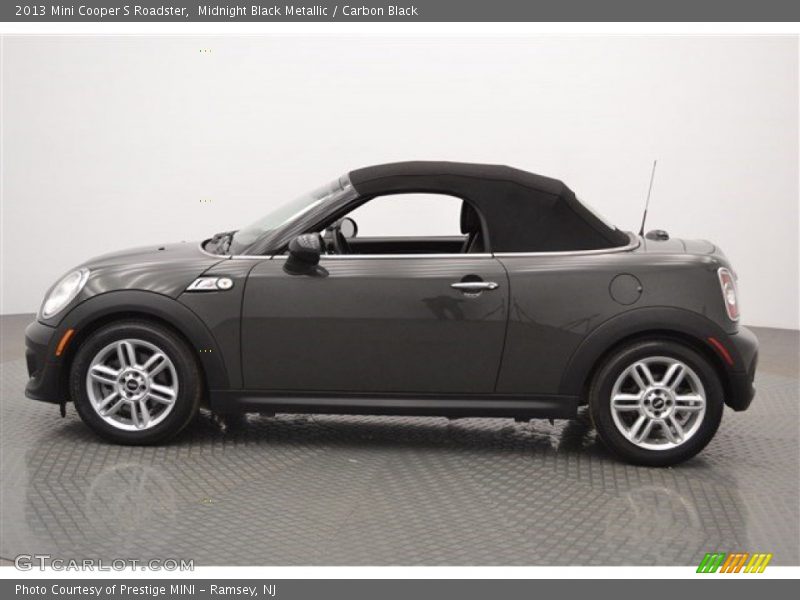 Midnight Black Metallic / Carbon Black 2013 Mini Cooper S Roadster