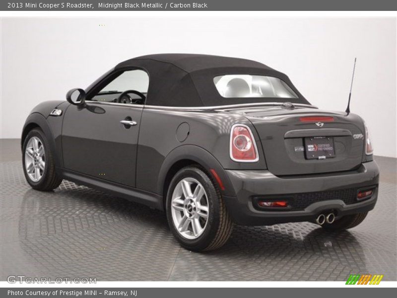 Midnight Black Metallic / Carbon Black 2013 Mini Cooper S Roadster
