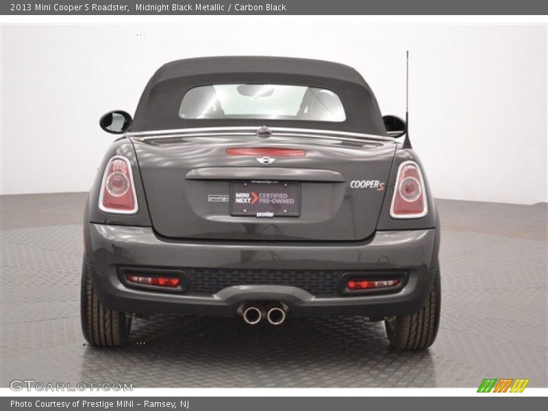Midnight Black Metallic / Carbon Black 2013 Mini Cooper S Roadster