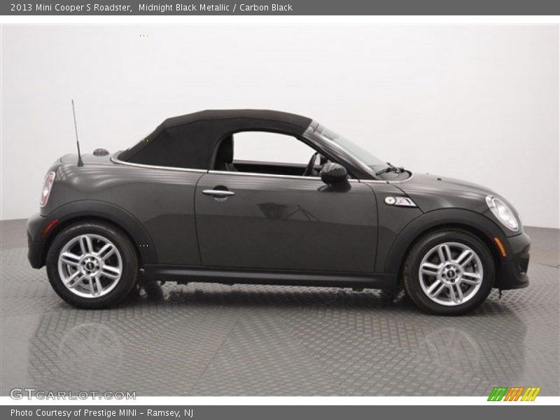 Midnight Black Metallic / Carbon Black 2013 Mini Cooper S Roadster