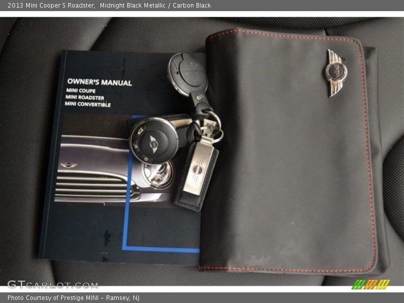 Midnight Black Metallic / Carbon Black 2013 Mini Cooper S Roadster