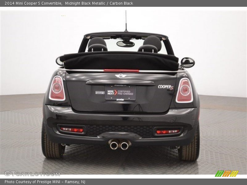 Midnight Black Metallic / Carbon Black 2014 Mini Cooper S Convertible