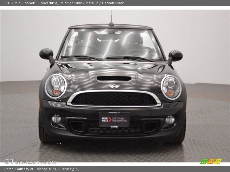 Midnight Black Metallic / Carbon Black 2014 Mini Cooper S Convertible