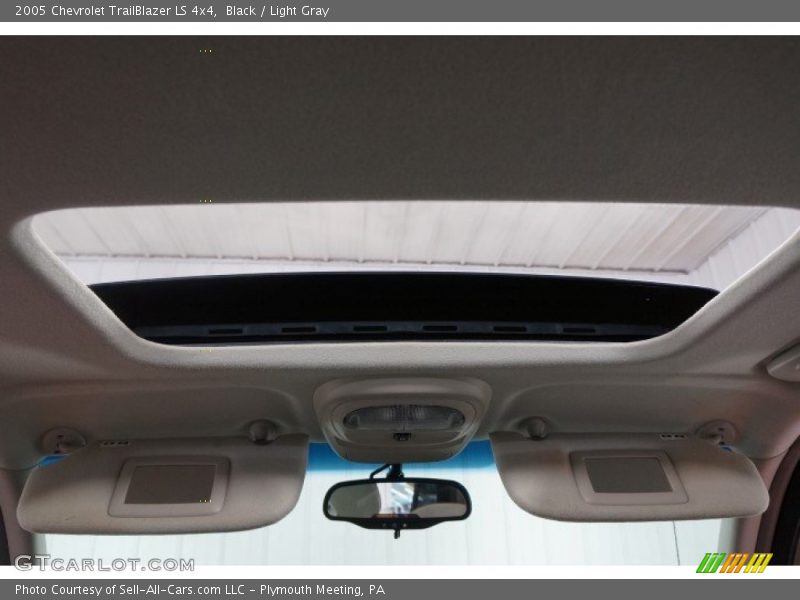 Black / Light Gray 2005 Chevrolet TrailBlazer LS 4x4