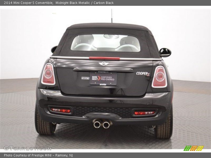Midnight Black Metallic / Carbon Black 2014 Mini Cooper S Convertible