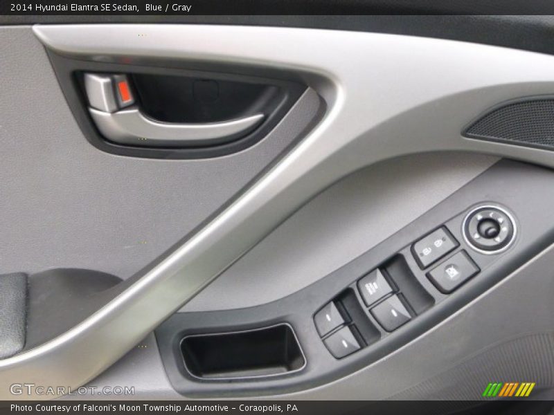 Blue / Gray 2014 Hyundai Elantra SE Sedan