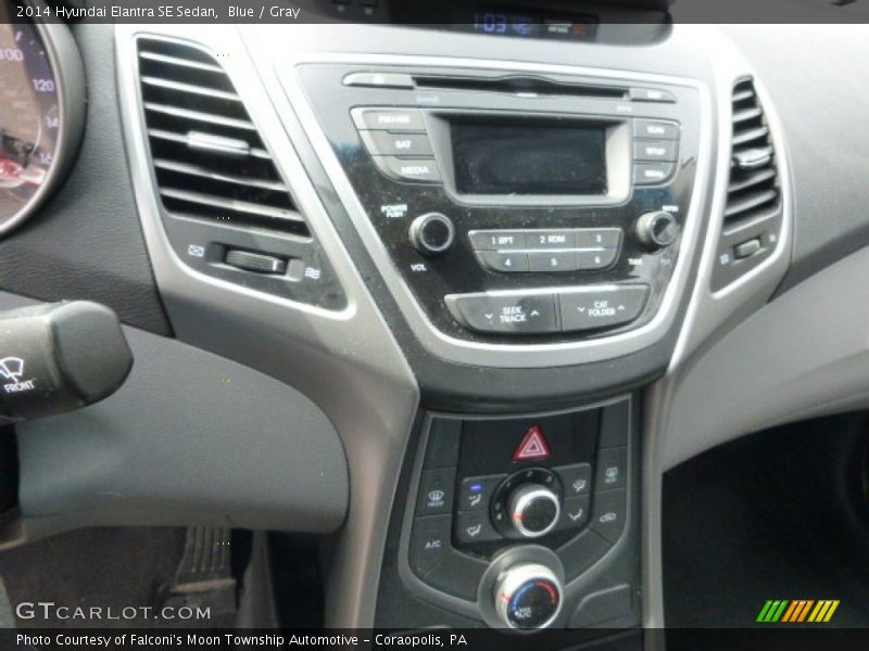 Blue / Gray 2014 Hyundai Elantra SE Sedan