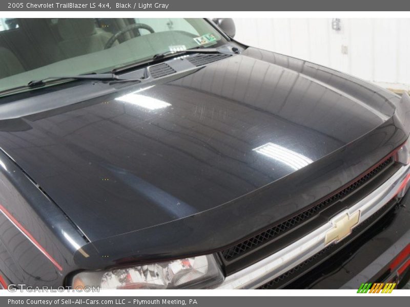 Black / Light Gray 2005 Chevrolet TrailBlazer LS 4x4