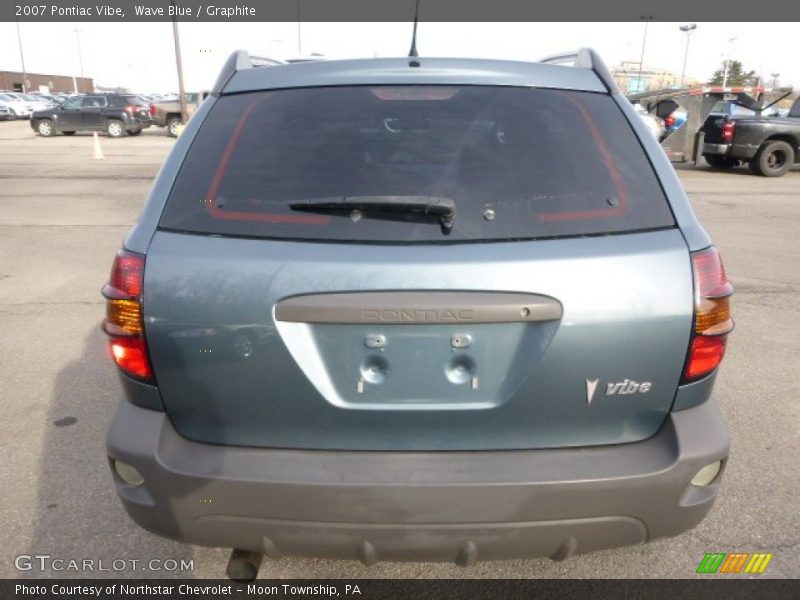 Wave Blue / Graphite 2007 Pontiac Vibe