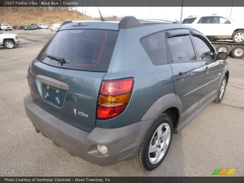 Wave Blue / Graphite 2007 Pontiac Vibe