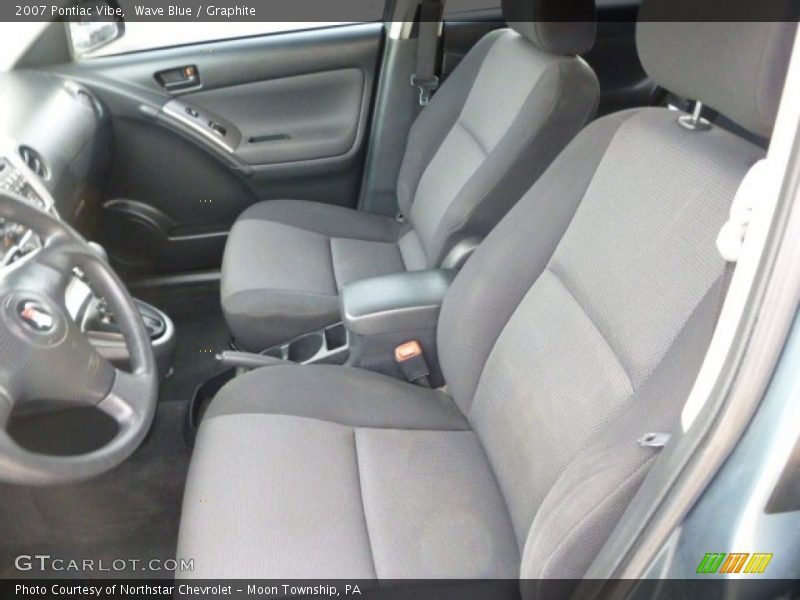 Wave Blue / Graphite 2007 Pontiac Vibe