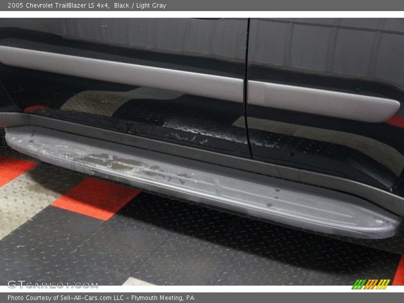 Black / Light Gray 2005 Chevrolet TrailBlazer LS 4x4
