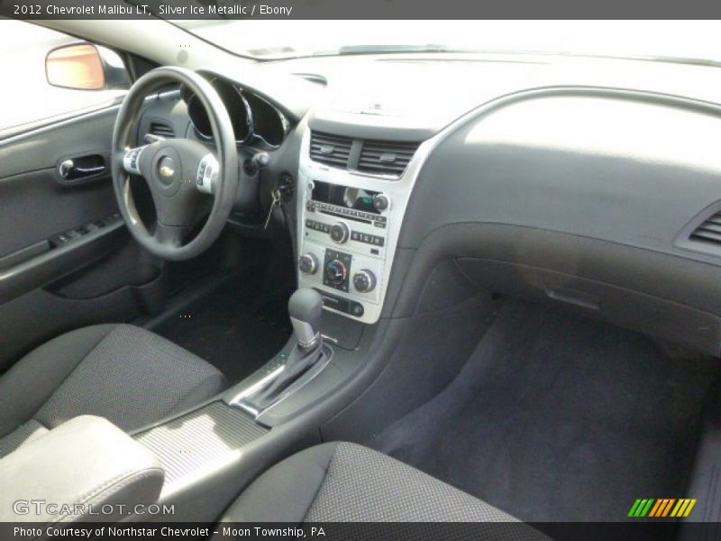 Silver Ice Metallic / Ebony 2012 Chevrolet Malibu LT