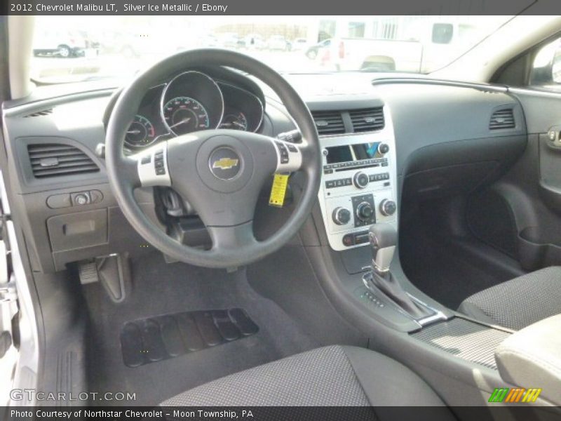 Silver Ice Metallic / Ebony 2012 Chevrolet Malibu LT