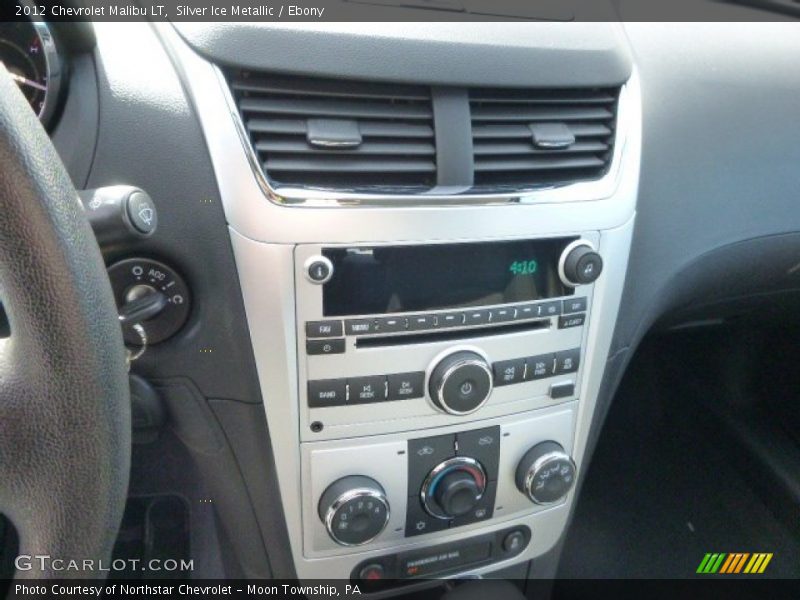 Silver Ice Metallic / Ebony 2012 Chevrolet Malibu LT