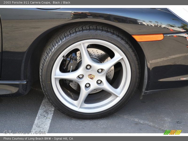 Black / Black 2003 Porsche 911 Carrera Coupe