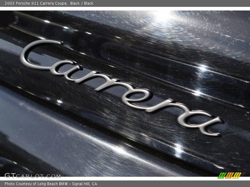Black / Black 2003 Porsche 911 Carrera Coupe