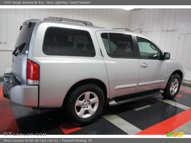 Silver Lightning / Steel/Titanium 2005 Nissan Armada SE 4x4