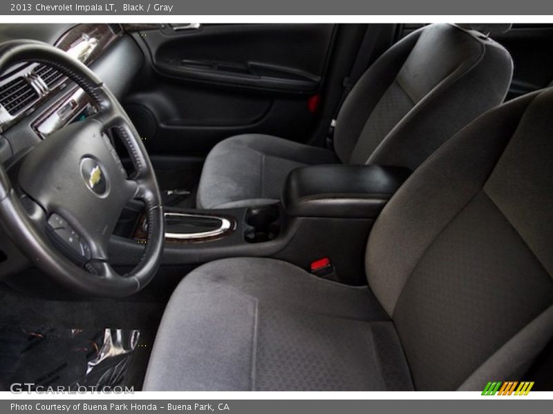 Black / Gray 2013 Chevrolet Impala LT