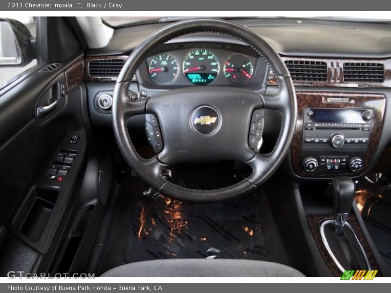 Black / Gray 2013 Chevrolet Impala LT