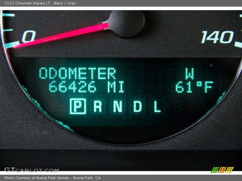 Black / Gray 2013 Chevrolet Impala LT