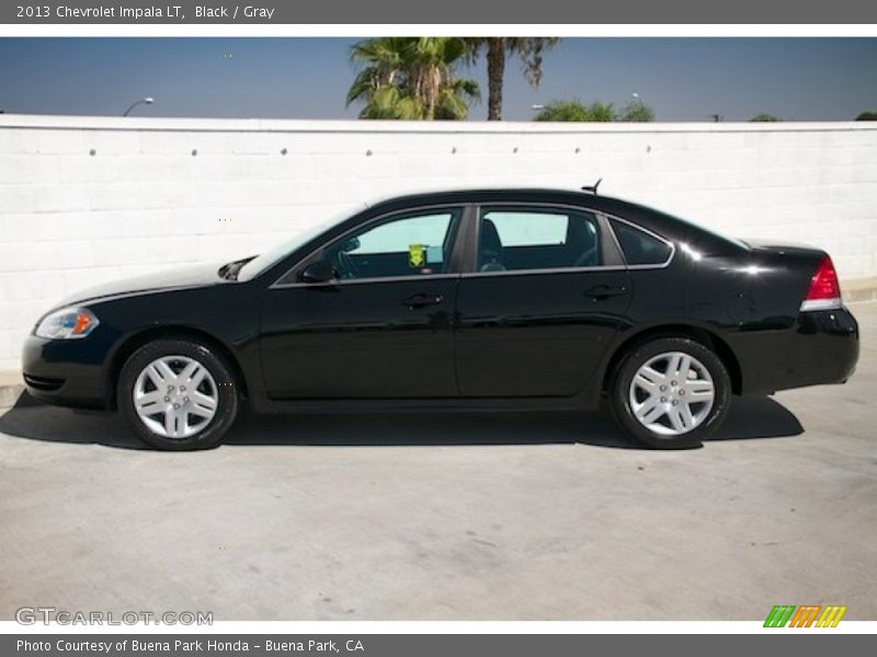 Black / Gray 2013 Chevrolet Impala LT