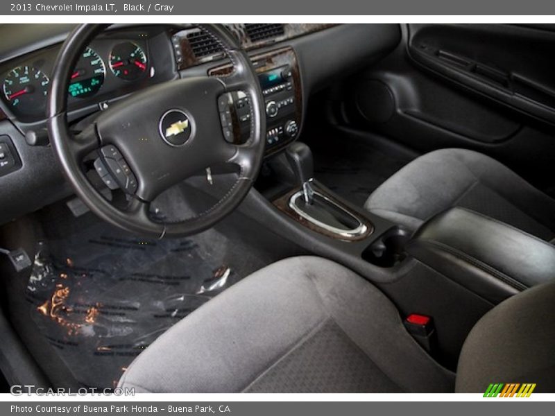 Black / Gray 2013 Chevrolet Impala LT