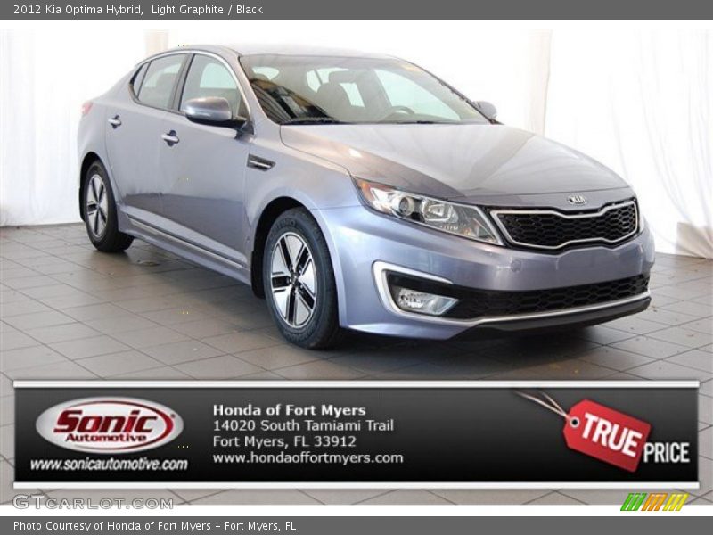 Light Graphite / Black 2012 Kia Optima Hybrid