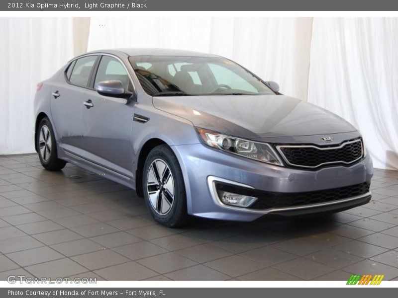 Light Graphite / Black 2012 Kia Optima Hybrid