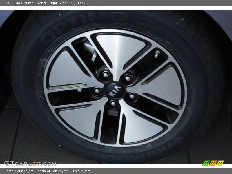 Light Graphite / Black 2012 Kia Optima Hybrid